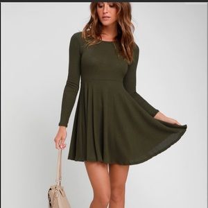FOREVER 21 SKATER DRESS